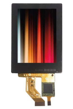 Assemblaggio completo di schermo LCD e digitalizzatore originale per GoPro Hero4 Black