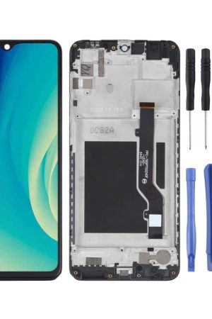 Schermo LCD OEM per digitalizzatore ZTE Blade A7S 2020 A7020 assemblaggio completo con cornice