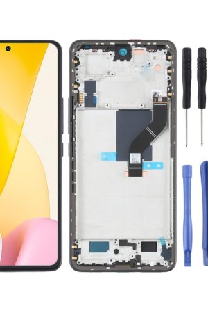 Schermo LCD originale per Xiaomi 12 Lite Digitizer assemblaggio completo con cornice