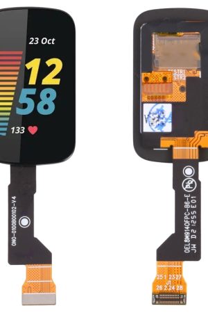 Schermo LCD originale per Fitbit Charge 5 Digitizer Assemblaggio completo