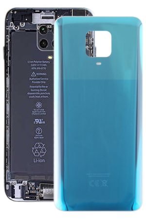Per Xiaomi Redmi Note 9 Pro Cover posteriore per batteria in vetro OEM