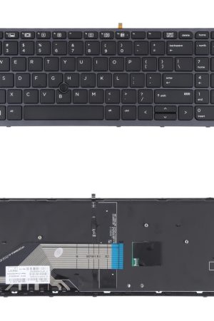 Per tastiera HP ZBOOK 15 G3 17 G3 versione USA con retroilluminazione e puntamento