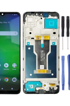 Schermo LCD originale per Cricket Icon 4 WTCKT01 Digitizer Assemblaggio completo con cornice