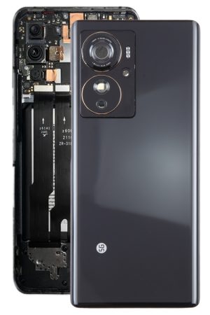 Per copertura posteriore della batteria ZTE Axon 40 Pro con copriobiettivo della fotocamera