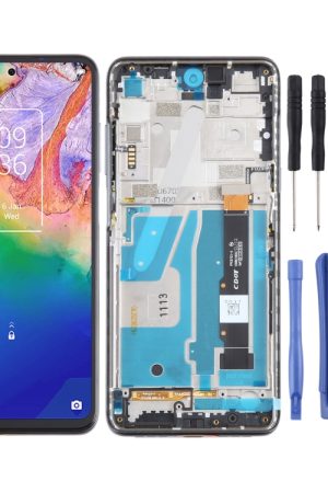 Per TCL 20 5G OEM LCD Screen Digitizer assemblaggio completo con cornice