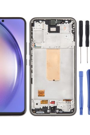 Per Samsung Galaxy A54 5G SM-A546 Display LCD OLED digitalizzatore assemblaggio completo con cornice