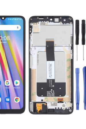 Schermo LCD e digitalizzatore assemblaggio completo con cornice per Umidigi A11