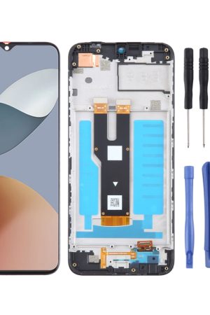 Per ZTE Blade V50 Smart 7060 Digitalizzatore schermo LCD assemblaggio completo con cornice