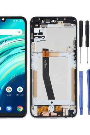 Schermo LCD originale per UMIDIGI A9 Pro Digitizer Assemblaggio completo con cornice