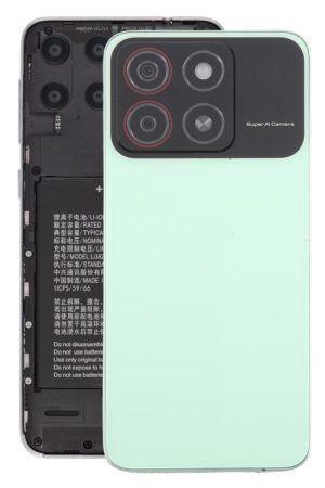 Per ZTE Blade A35 Z2453 Cover posteriore della batteria con copriobiettivo della fotocamera
