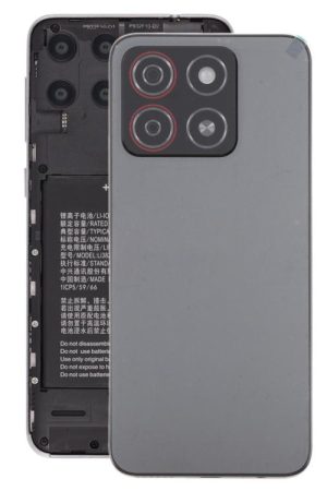 Per ZTE Blade A55 Z2450 Cover posteriore batteria con cornice centrale / Cover obiettivo fotocamera