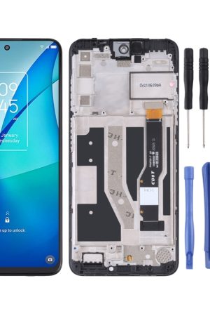 Schermo LCD TFT per TCL 20L/20L+/20 Lite/20S T774H T774B T775H T775B Digitizer Assemblaggio Completo con Cornice
