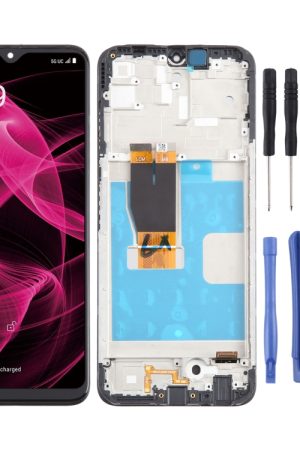Per T-Mobile REVVL 6X Pro 5G Digitalizzatore schermo LCD assemblaggio completo con cornice