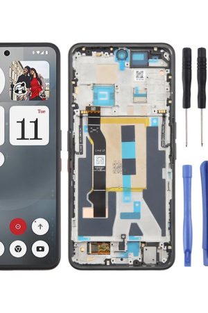 For Nothing Phone 3a A059 AMOLED Original LCD Screen Digitizer Full Assembly with Frame
