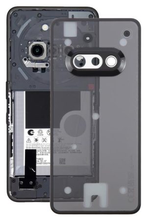 For Nothing Phone 3a A059 Glass Battery Back Cover with Camera Frame