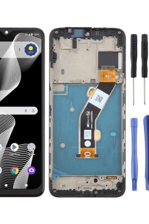 For Cricket Magic 2 5G 2024 U655AC LCD Screen Digitizer Full Assembly with Frame