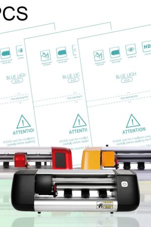 50 PCS F0004 Forniture per pellicole morbide anti-blu-ray TPU per taglierina protettiva