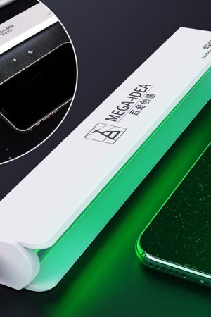 Mostra Lampada antipolvere 2 Schermo LCD Riparazione Lampada antipolvere Impronta digitale Scratch Screen Changer Lampada display antipolvere per telefono Mobile LED verde