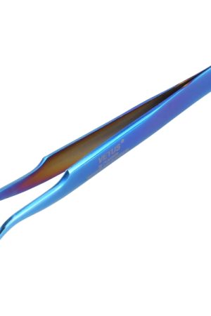 Pinzette curve Vetus MCS-15 blu brillante