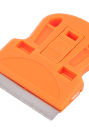 Raschietto per rimozione colla, raschietto per adesivi, manico in plastica