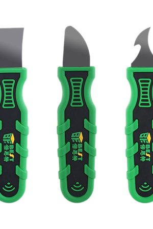 BEST BST-138/139/140 Kit di pulizia in acciaio inossidabile per smontaggio 3 in 1 del telefono cellulare