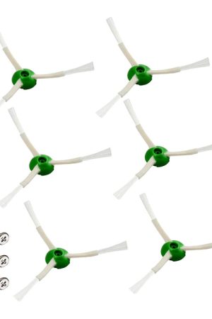 JUNSUNMAY 6 pezzi/pacco per la sostituzione della spazzola laterale triangolare della spazzatrice serie iRobot I&E&J