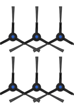 JUNSUNMAY 6 pezzi Spazzola laterale triangolare per Ecovacs Deebot T50 Pro / T50 Max / T50 Omni
