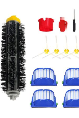 JUNSUNMAY 14 pezzi/set Kit di parti di ricambio per spazzatrice per iRobot Roomba serie 600