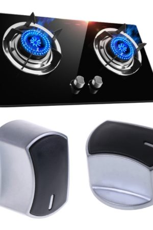 Interruttore della manopola della stufa a gas Pulsante in metallo Maniglia dell'accendino Accessori per stufe a gas