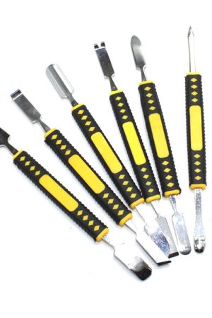 Strumento di apertura del prodotto dell'elettrodomestico digitale del telefono cellulare della barra di smontaggio del piede di porco in metallo 6 in 1