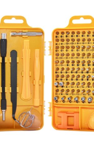 Guarda lo strumento di manutenzione per lo smontaggio del telefono cellulare Set di cacciaviti multifunzione in acciaio al cromo vanadio