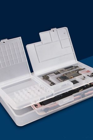 2 PCS Doppio strato Clashell Mobile Phone riparazione parti di riparazione della scatola di rotazione del telefono cellulare Disassemblaggio della vite del componente della vite della vite