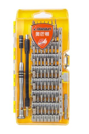 Obadun 9800 58 in 1 set di cacciaviti manuale CRV lotto telefono cellulare smontaggio occhiali strumento di riparazione