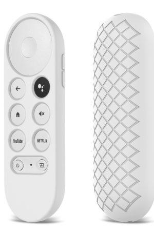 Guscio protettivo in silicone da 2 pezzi per telecomando Google Chromecast 2020
