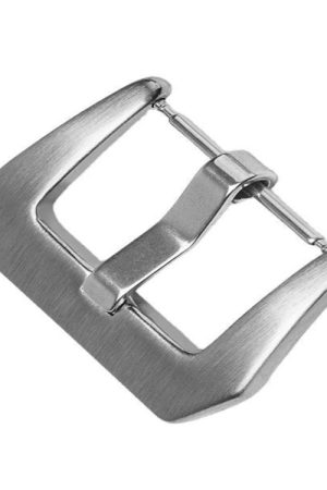 Accessori per orologio con fibbia ad ardiglione in acciaio inossidabile spazzolato da 3 pezzi