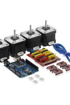 Accessori per stampanti 3D CNC V3 + UNO R3 versione migliorata + driver A4988 + motore passo-passo