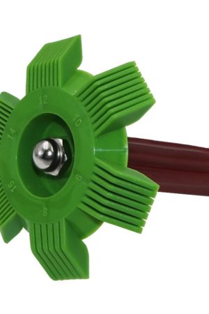 Spazzola a pettine per alette per la pulizia del condensatore della lama del condizionatore d'aria da 2 pezzi