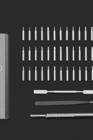 Strumento di manutenzione per lo smontaggio del notebook mobile con set di coltelli a vite più verde