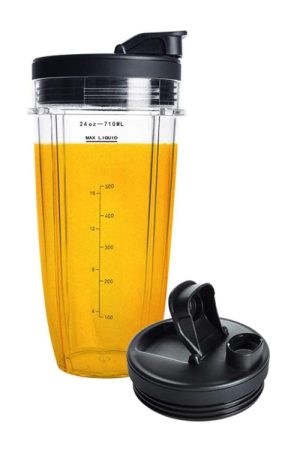 Per i frullatori della serie Nutri Ninja Auto IQ 2 pezzi 710 ML (24 once) Tazza di misurazione della tazza