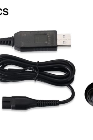 2 pz A00390 4.3 V USB Cavo di Alimentazione del Caricatore per PHILIPS Rasoio RQ310 S510 YQ300 S100
