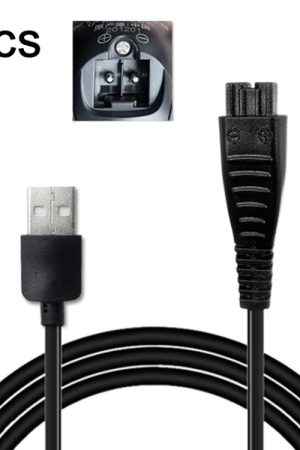 3pcs 4.8V 1.25A cavo di ricarica USB per rasoio elettrico Panasonic ES-LM31 ES-PLM3B