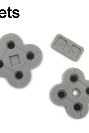 Per Nintendo Dual Screen Lite 6set Pad in gomma conduttiva Tasti adesivi in ​​silicone morbido