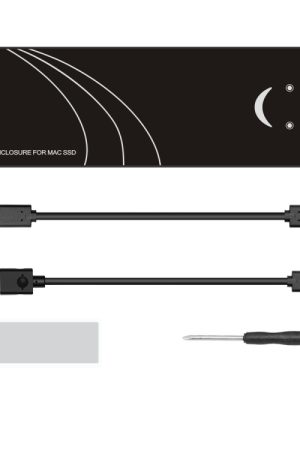 Adattatore per custodia SSD da USB 3.2 a MAC per disco rigido Macbook Air Pro 2013-2017