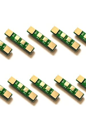 Scheda di protezione per batteria al litio da 10 pezzi da 3,7 V. Scheda di protezione da sovraccarico e sovraccarico in polimero