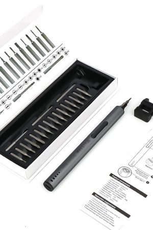 BAKU Piano di lavoro 280 giri/min. 0,35 N.M Set di cacciaviti elettrici con 20 punte