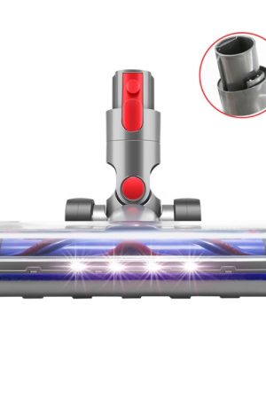 Spazzola per pavimenti a trasmissione diretta antigroviglio a forma di V per aspirapolvere