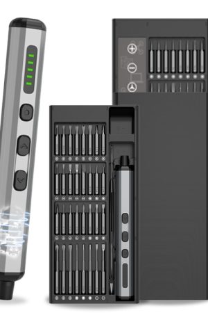 Set di cacciaviti elettrici domestici Piccoli driver motorizzati ricaricabili portatili