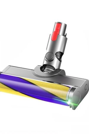 Testina morbida per aspirapolvere con lampada display polvere a luce verde