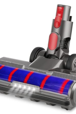 Per Dyson V7 V8 V10 V11 Testa del motore dell'aspirapolvere Spazzola a rullo a setole morbide con luce