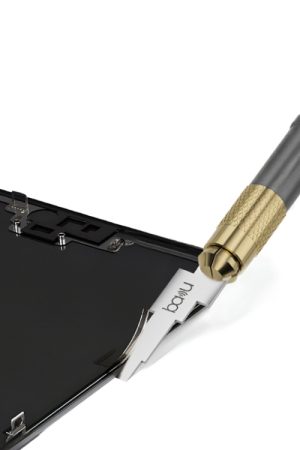 BAKU BA-214 Raschietto per riparazione LCD multifunzione 0,2 mm di spessore Strumento per la rimozione della colla dello schermo della CPU